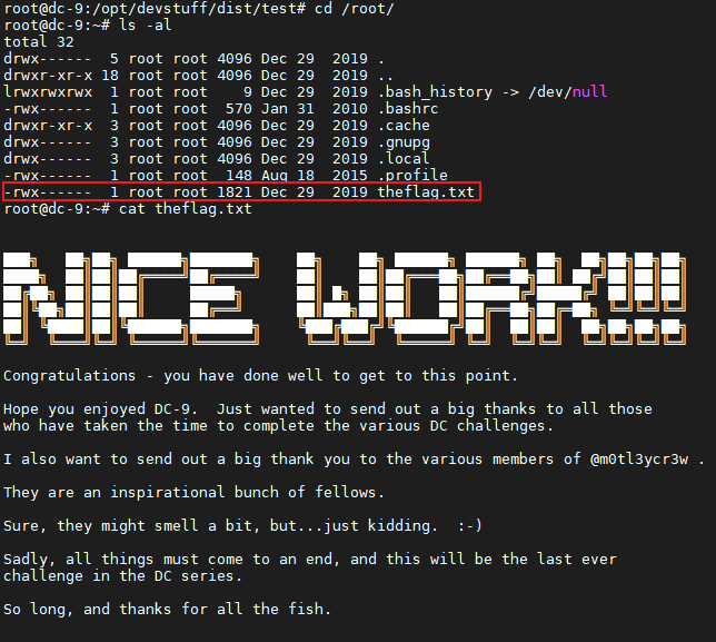 upload successful